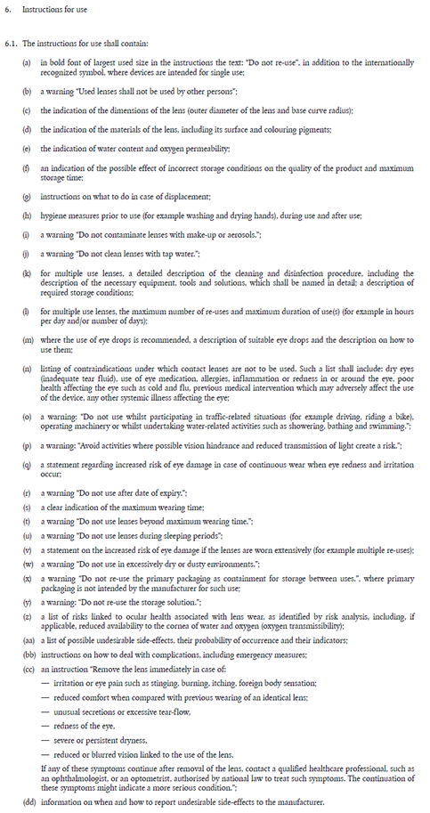 CS Safety Requirements