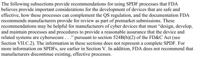 FDA Premarket Cybersecurity Guidance 2023