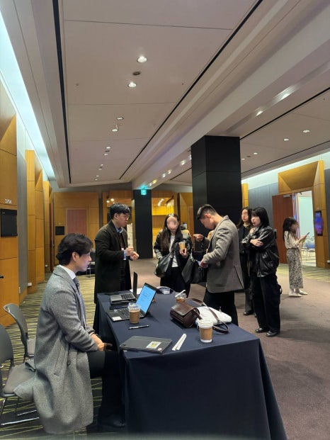 와이즈컴퍼니 세미나 현장 상담 진행 모습 2